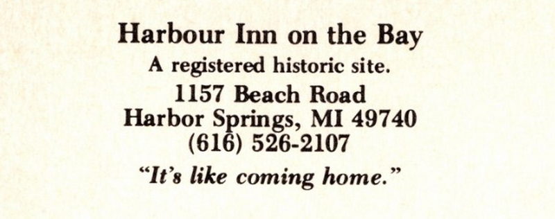 Harbour Inn (Harbor Inn, Ramona Park Hotel) - Vintage Postcard